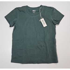 Alpine Design Womens Green Cotton Sort Sleeve T-Shirt Size XS NWT